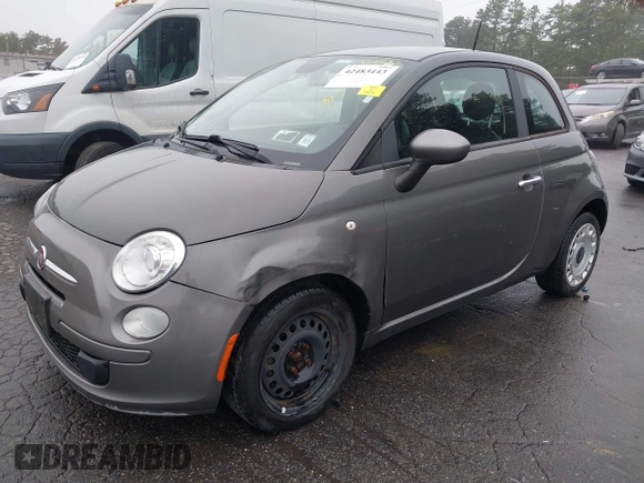 2013 FIAT 500 Pop with VIN 3C3CFFAR8DT664796, listed as a IAAI auction lot 42483443 with 89,636 mi miles and . Bid and sale history available at DreamBid. Image 6.