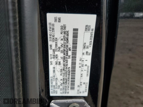 2013 Ford Escape Titanium z VIN 1FMCU0J93DUB42576, wystawiony jako Copart lot #61439285 z przebiegiem 147 141 mil mil oraz Czysty tytuł • Clean title. Historia ofert i sprzedaży dostępna na DreamBid. Obrazek 14.