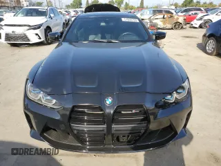 2022 BMW M4 Competition xDrive with VIN WBS43AZ01NCH67522, listed as a Copart auction lot 51634765 with 18,142 mi miles and Salvage Title. Bid and sale history available at carsss.com. Image 5.