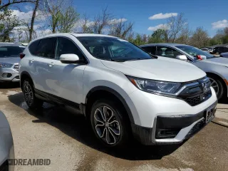 2021 Honda CR-V EX-L with VIN 7FARW2H81ME007398, listed as a Copart auction lot 49720184 with 37,315 mi miles and Salvage Title. Bid and sale history available at carsss.com. Image 4.