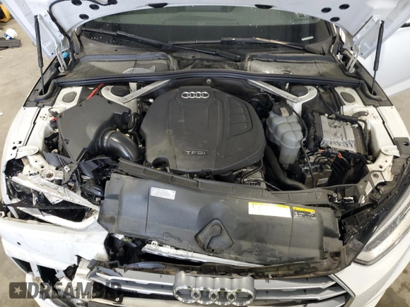 2019 Audi A5 Sportback Premium Plus with VIN WAUENCF50KA085959, listed as a Copart auction lot 49964385 with 84,310 mi miles and Salvage Title. Bid and sale history available at carsss.com. Image 13.
