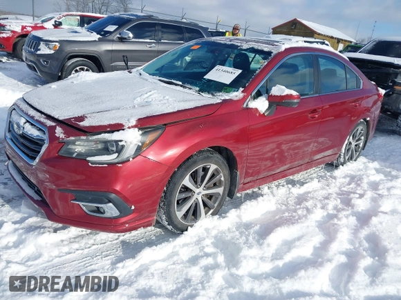 2018 Subaru Legacy Limited with VIN 4S3BNEN69J3008103, listed as a IAAI auction lot 41340685 with 32,347 mi miles. Bid and sale history available at carsss.com. Image 16.