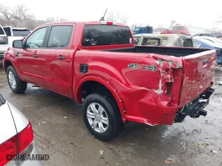2020 Ford Ranger XL with VIN 1FTER4FH7LLA20443, listed as a IAAI auction lot 41440036 with 75,466 mi miles. Bid and sale history available at carsss.com. Image 3.