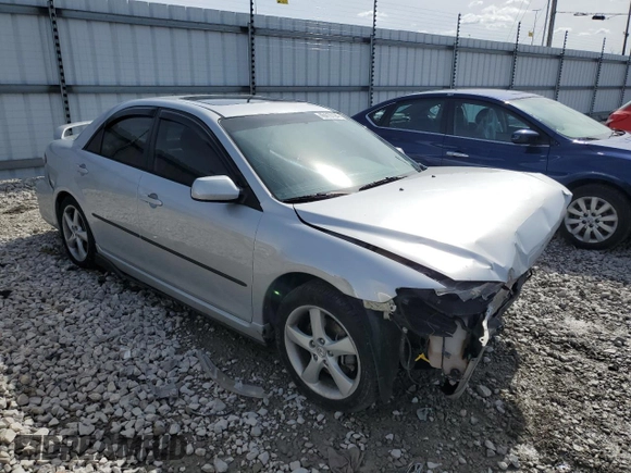 2007 Mazda 6 S Sport VE with VIN 1YVHP80D275M14923, listed as a Copart auction lot 46410194 with 159,285 mi miles and Salvage Title. Bid and sale history available at DreamBid. Image 4.