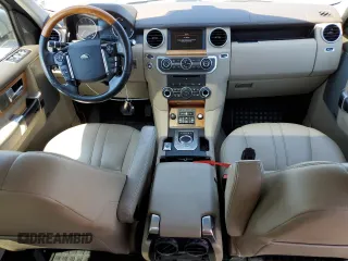 2015 Land Rover LR4 HSE with VIN SALAG2V6XFA744841, listed as a Copart auction lot 61639505 with 77,218 mi miles and Salvage title. Bid and sale history available at DreamBid. Image 8.