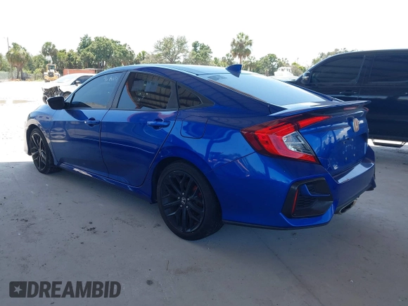2020 Honda Civic Si z VIN 2HGFC1E50LH705586, wystawiony jako IAAI lot #42317630 z przebiegiem 34 904 mil mil oraz . Historia ofert i sprzedaży dostępna na DreamBid. Obrazek 3.