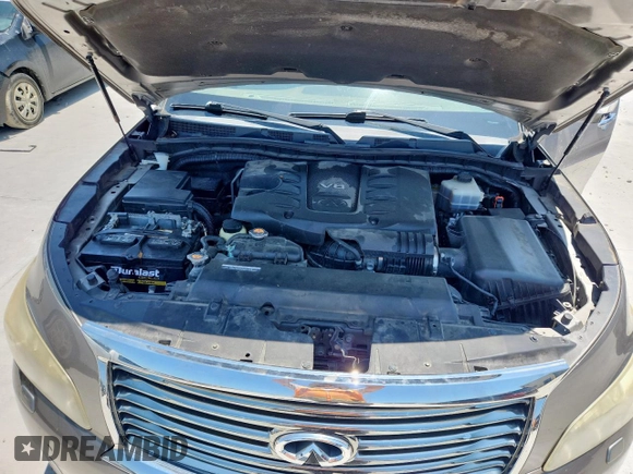 2012 Infiniti QX56 8-passenger с VIN JN8AZ2NC2C9317372, выставлен на аукционе Copart как лот 61288285 с пробегом Не указан миль и Чистый • Clean title. История ставок и продаж доступна на DreamBid. Изображение 12.