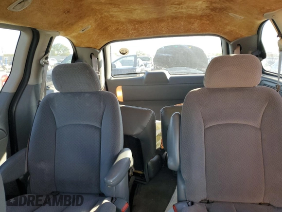 2006 Chrysler Town & Country with VIN 1A8GP45R96B529235, listed as a Copart auction lot 81339734 with 259,237 mi miles and Salvage Title. Bid and sale history available at DreamBid. Image 10.