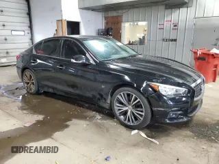 2015 Infiniti Q50 Premium z VIN JN1BV7AR2FM419987, wystawiony jako Copart lot #57813825 z przebiegiem 99 229 mil mil oraz Nie do naprawy. Historia ofert i sprzedaży dostępna na DreamBid. Obrazek 4.