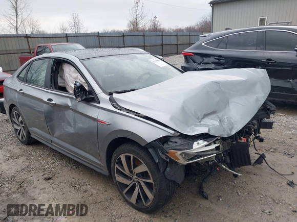 2020 Volkswagen Jetta GLI S z VIN 3VW6T7BU9LM011281, wystawiony jako IAAI lot #41576884 z przebiegiem 66 252 mil mil oraz . Historia ofert i sprzedaży dostępna na DreamBid. Obrazek 1.