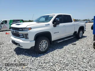 2020 Chevrolet Silverado 3500HD High Country z VIN 1GC4YVEYXLF152701, wystawiony jako Copart lot #57437885 z przebiegiem 131 341 mil mil oraz Szkoda całkowita • Salvage title. Historia ofert i sprzedaży dostępna na DreamBid. Obrazek 1.