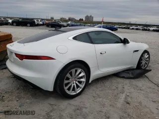 2017 Jaguar F-TYPE Premium with VIN SAJWA6AT1H8K42829, listed as a Copart auction lot 44786705 with 84,151 mi miles and Salvage Title. Bid and sale history available at carsss.com. Image 3.
