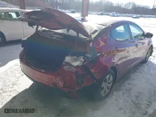 2016 Hyundai Elantra SE with VIN 5NPDH4AE9GH768763, listed as a IAAI auction lot 41155724 with 161,070 mi miles. Bid and sale history available at carsss.com. Image 4.