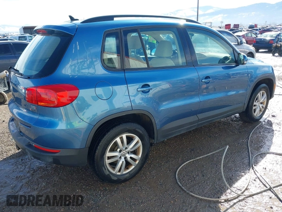 2017 Volkswagen Tiguan S with VIN WVGBV7AX4HK029852, listed as a IAAI auction lot 41654651 with 37,759 mi miles and . Bid and sale history available at DreamBid. Image 4.