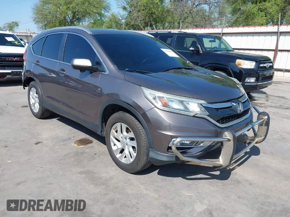 2015 Honda CR-V EX-L with VIN 5J6RM4H79FL042382, listed as a IAAI auction lot 41836496 with 249,111 mi miles. Bid and sale history available at carsss.com. Image 1.