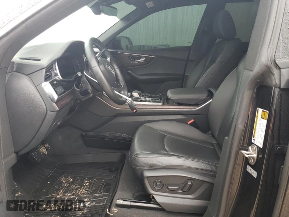 2020 Audi Q8 Premium Plus with VIN WA1BVAF10LD000667, listed as a Copart auction lot 43176355 with 71,253 mi miles and Salvage Title. Bid and sale history available at carsss.com. Image 7.