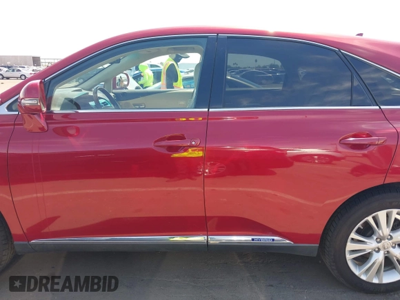 2010 Lexus RX 450h with VIN JTJZB1BA8A2003499, listed as a IAAI auction lot 42170451 with 167,806 mi miles and . Bid and sale history available at DreamBid. Image 14.