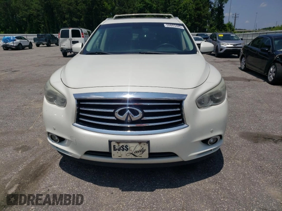2015 Infiniti QX60 z VIN 5N1AL0MMXFC513462, wystawiony jako Copart lot #59803485 z przebiegiem 156 003 mil mil oraz Szkoda całkowita • Salvage title. Historia ofert i sprzedaży dostępna na DreamBid. Obrazek 5.