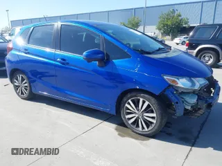 2015 Honda Fit EX-L with VIN 3HGGK5H87FM761096, listed as a IAAI auction lot 41948785 with 99,909 mi miles. Bid and sale history available at carsss.com. Image 1.