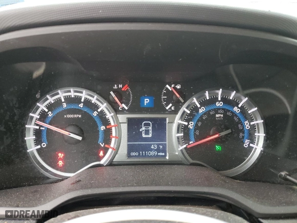 2015 Toyota 4Runner Limited with VIN JTEBU5JR7F5252570, listed as a Copart auction lot 52239225 with 111,089 mi miles and Salvage Title. Bid and sale history available at carsss.com. Image 9.
