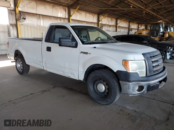2012 Ford F-150 XL with VIN 1FTNF1CF7CKE38677, listed as a Copart auction lot 57560285 with Not provided miles and Clean title. Bid and sale history available at DreamBid. Image 4.