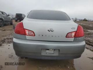 2003 Infiniti G35 w/Leather with VIN JNKCV51E83M313816, listed as a Copart auction lot 51789595 with 197,615 mi miles and Salvage Title. Bid and sale history available at DreamBid. Image 6.