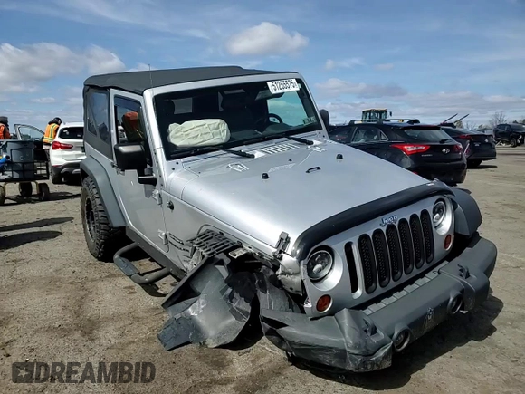 2010 Jeep Wrangler Sport with VIN 1J4AA2D15AL154911, listed as a Copart auction lot 51255575 with Not Provided miles and Salvage Title. Bid and sale history available at carsss.com. Image 10.