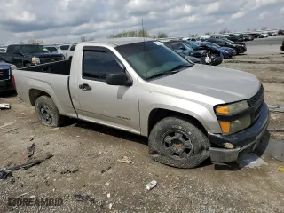 2005 Chevrolet Colorado Z85 with VIN 1GCCS148X58289037, listed as a Copart auction lot 49922174 with 207,322 mi miles and Salvage Title. Bid and sale history available at carsss.com. Image 4.