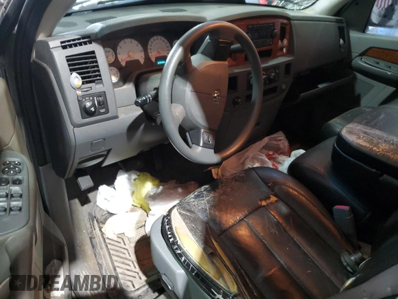 2006 Dodge 1500 SLT z VIN 1D7HA18N56S630914, wystawiony jako Copart lot #50629125 z przebiegiem 249 444 mil mil oraz Szkoda całkowita • Salvage title. Historia ofert i sprzedaży dostępna na DreamBid. Obrazek 8.