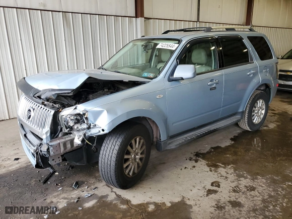2008 Mercury Mariner Premier with VIN 4M2CU87178KJ12495, listed as a Copart auction lot 74225544 with 133,771 mi miles and Salvage Title. Bid and sale history available at carsss.com. Image 1.