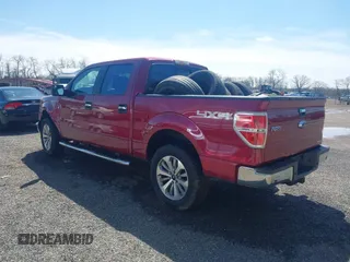 2014 Ford F-150 XL with VIN 1FTFW1EF8EFB27918, listed as a IAAI auction lot 41938587 with 129,508 mi miles. Bid and sale history available at carsss.com. Image 3.