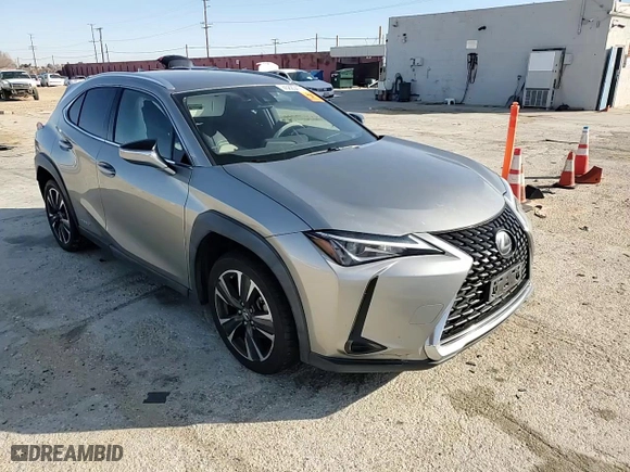 2020 Lexus UX with VIN JTHX9JBH9L2033180, listed as a Copart auction lot 45820415 with 65,494 mi miles and Salvage Title. Bid and sale history available at carsss.com. Image 10.