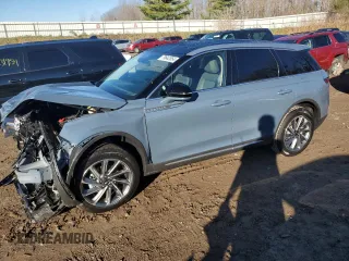 2024 Lincoln Corsair Premiere z VIN 5LMCJ1DA7RUL22281, wystawiony jako Copart lot #79642854 z przebiegiem 80 mil mil oraz Szkoda całkowita • Salvage title. Historia ofert i sprzedaży dostępna na DreamBid. Obrazek 1.