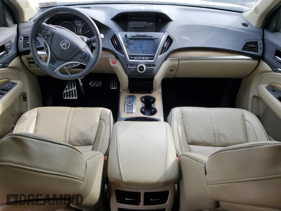 2019 Acura MDX Sport Hybrid w/Advance Pkg with VIN 5J8YD7H70KL001198, listed as a Copart auction lot 52866574 with 76,672 mi miles and Salvage Title. Bid and sale history available at carsss.com. Image 8.