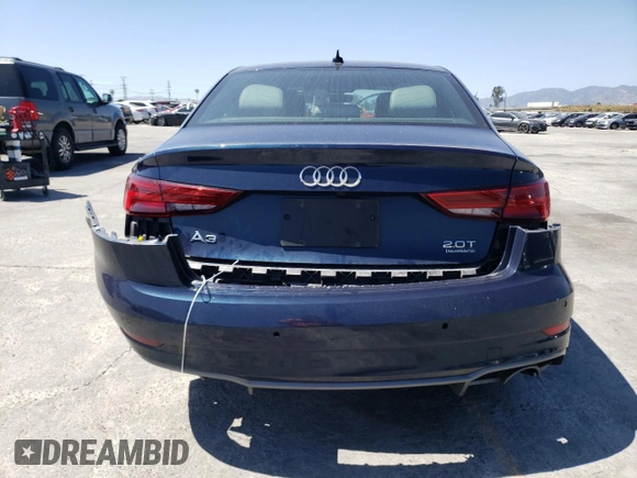 2018 Audi A3 Sedan Premium Plus with VIN WAUJ8GFF8J1040773, listed as a Copart auction lot 49757833 with 47,628 mi miles. Bid and sale history available at carsss.com. Image 6.