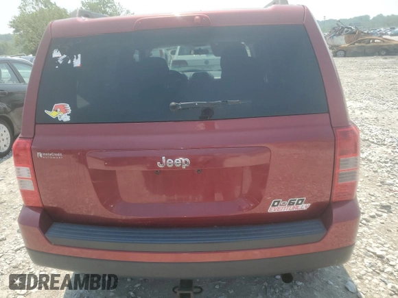2014 Jeep Patriot Sport with VIN 1C4NJPBA4ED601316, listed as a Copart auction lot 60350415 with 215,212 mi miles and Clean title. Bid and sale history available at DreamBid. Image 6.