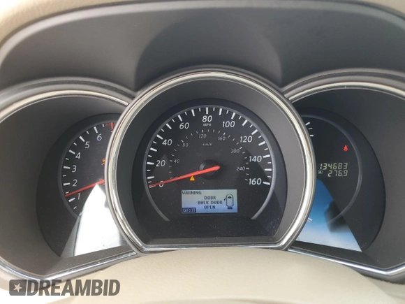 2014 Nissan Murano LE with VIN JN8AZ1MW8EW522351, listed as a Copart auction lot 70179194 with 134,683 mi miles and Salvage Title. Bid and sale history available at carsss.com. Image 9.