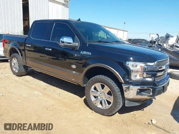 2019 Ford F-150 XL with VIN 1FTEW1E47KFD00513, listed as a IAAI auction lot 41564896 with 74,755 mi miles. Bid and sale history available at carsss.com. Image 1.
