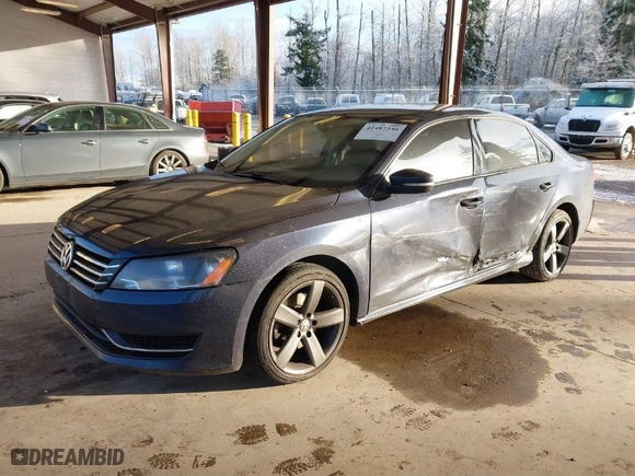 2015 Volkswagen Passat 1.8T S with VIN 1VWAT7A31FC050357, listed as a IAAI auction lot 41487346 with 171,205 mi miles. Bid and sale history available at carsss.com. Image 2.
