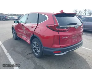 2021 Honda CR-V EX-L with VIN 2HKRW2H87MH659245, listed as a IAAI auction lot 41586789 with 100,279 mi miles. Bid and sale history available at carsss.com. Image 3.