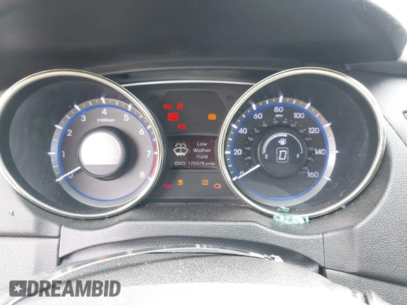 2012 Hyundai Sonata SE with VIN 5NPEC4AB3CH440001, listed as a IAAI auction lot 41869012 with 175,378 mi miles and . Bid and sale history available at carsss.com. Image 7.