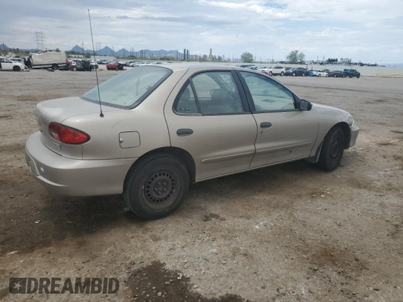 2002 Chevrolet Cavalier with VIN 1G1JC524027365578, listed as a Copart auction lot 65808005 with 55,446 mi miles and Clean title. Bid and sale history available at DreamBid. Image 3.