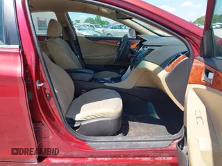 2013 Hyundai Sonata GLS with VIN 5NPEB4AC2DH741372, listed as a IAAI auction lot 42141637 with 213,493 mi miles and . Bid and sale history available at carsss.com. Image 5.