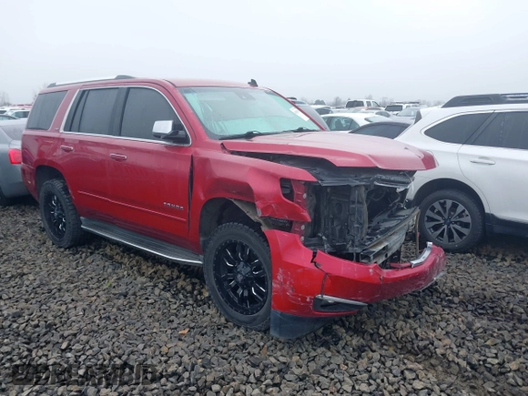 2015 Chevrolet Tahoe LTZ z VIN 1GNSKCKC6FR276531, wystawiony jako IAAI lot #41692617 z przebiegiem 124 010 mil mil oraz . Historia ofert i sprzedaży dostępna na DreamBid. Obrazek 1.