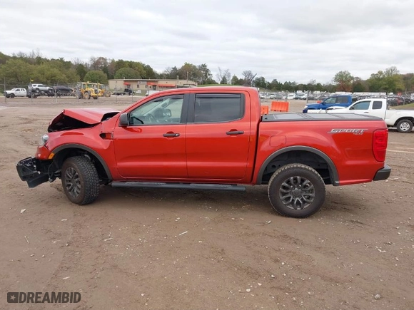 2019 Ford Ranger XL with VIN 1FTER4FH7KLA07786, listed as a IAAI auction lot 40864338 with 33,551 mi miles. Bid and sale history available at carsss.com. Image 14.