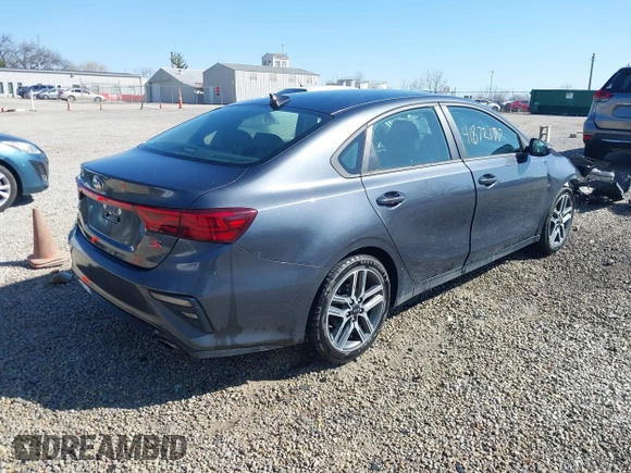 2019 Kia Forte S with VIN 3KPF34AD2KE067042, listed as a IAAI auction lot 41872177 with 96,992 mi miles. Bid and sale history available at carsss.com. Image 4.