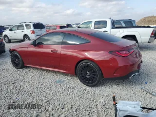 2024 Mercedes-Benz CLE 300 z VIN W1KMJ4HB9RF024261, wystawiony jako Copart lot #87213354 z przebiegiem 2104 mil mil oraz Szkody całkowita. Historia ofert i sprzedaży dostępna na DreamBid. Obrazek 2.