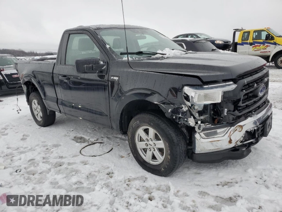 2021 Ford F-150 XL with VIN 1FTMF1EB1MKF07449, listed as a Copart auction lot 37636924 with 43,361 mi miles and . Bid and sale history available at DreamBid. Image 4.