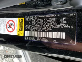 2014 Lexus RX 350 with VIN 2T2ZK1BA1EC143934, listed as a Copart auction lot 61507075 with 109,603 mi miles and Salvage title. Bid and sale history available at DreamBid. Image 13.