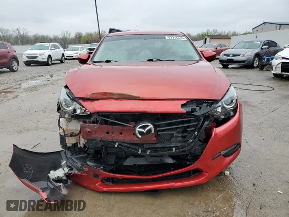 2017 Mazda 3 Sport with VIN 3MZBN1K72HM141877, listed as a Copart auction lot 52315655 with 115,435 mi miles and Salvage Title. Bid and sale history available at carsss.com. Image 5.